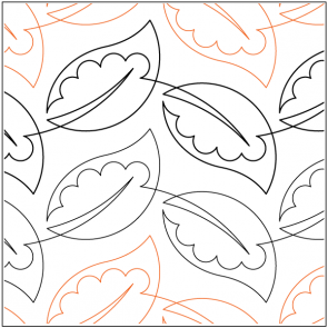 Jacobean-Leaf